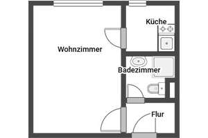 Studenten-Appartement in Uninähe – Stockumer Str. 413, 44227 Eichlinghofen, Dortmund – Vorschaubild 9