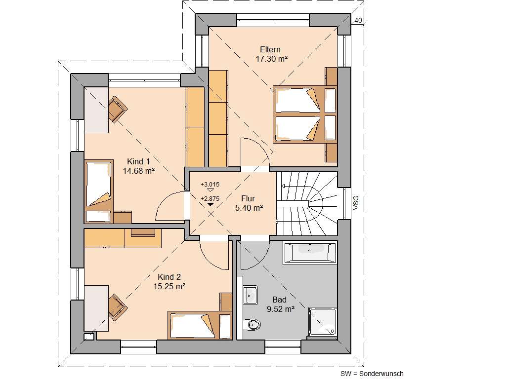 Individuell geplantes Ausbauhaus von Kern-Haus!, Erfurt – Bild 4