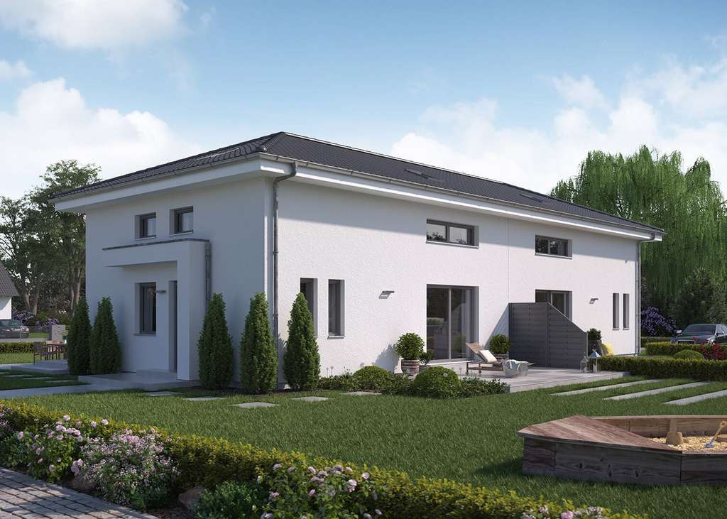 Immobilie in Burggen - 134m² elegante Doppelhaushälfte - Gestaltung frei nach Wunsch - Architekt inklusive - Bild 1