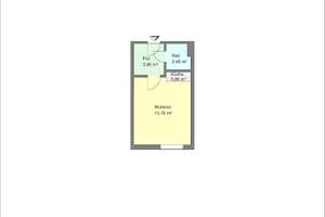 Ideal für Studierende | 1-Zimmer Appartement nahe TU in DO-Barop! | inkl. EBK &  Bodenbelag – Krückenweg 68, 44227 Barop, Dortmund – Vorschaubild 5
