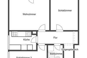 Behaglichkeit pur: 3-Zi.-ETW in Vorstadtlage – Die vollständige Adresse der Immobilie erhältst du vom Anbieter., 41238 Giesenkirchen-Mitte, Mönchengladbach – Vorschaubild 10