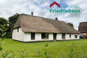 Historisches Bauernhaus mit Stallteil unter Reetdach – Die vollständige Adresse der Immobilie erhältst du vom Anbieter., 25872 Ostenfeld (Husum) – Vorschaubild 1