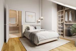 2-Zimmer Dachgeschoss Neubauwohnung in Wersten mit Balkon – Kölner Landstraße 300, 40591 Wersten, Düsseldorf – Vorschaubild 3