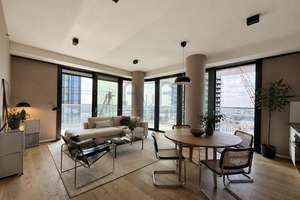 Exklusive 4-Zimmer-Wohnung im 16. Obergeschoss des Grand Tower Frankfurt – Die vollständige Adresse der Immobilie erhältst du vom Anbieter., 60327 Gallus, Frankfurt am Main – Vorschaubild 2