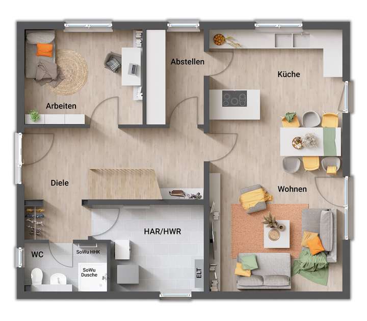 Grundrissvariante 8 EG