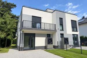 Neubau-Doppelhaushälfte A+ in Berlin-Müggelheim - 150 m², große Dachterrasse, provisionsfrei