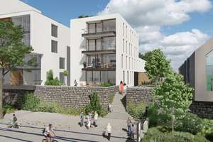 WE A1.1 -Terrassen-Wohnung mit ca. 26qm zum Rheinausgerichtet!