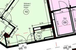 VIA REGIA Leipzig – WE 06 | 1,5-Zi.-Neubau, 35,6 m², 1.OG, KfW-40-EE – Die vollständige Adresse der Immobilie erhältst du vom Anbieter., 4105 Zentrum-Nordwest, Leipzig – Vorschaubild 12