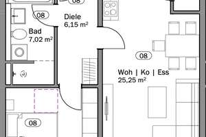 Neuwertige 2-Zimmer Wohnung (57 m²) – Die vollständige Adresse der Immobilie erhältst du vom Anbieter., 92708 Mantel – Vorschaubild 21