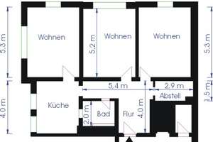 *Wohnen mitten in der City* – Schweriner Str. 8, 39104 Altstadt, Magdeburg – Vorschaubild 2