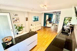 Stilvolle 2-Zimmer EG Wohnung mit 2 Terrassen in grüner Alleinlage von Unterbach – Die vollständige Adresse der Immobilie erhältst du vom Anbieter., 40627 Unterbach, Düsseldorf – Vorschaubild 6