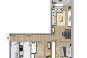 VIEL PLATZ! Drei Zimmer frisch saniert in perfekter Lage... – Otto-Nagel-Straße 1, 39128 Kannenstieg, Magdeburg – Vorschaubild 6
