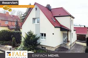 RESERVIERT! Familienglück im Norden von Erfurt: 5 Zimmer, Garten, Sonne, Zukunft, voll unterkellert – Die vollständige Adresse der Immobilie erhältst du vom Anbieter., 99087 Hohenwinden, Erfurt – Vorschaubild 1