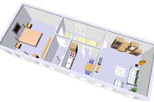 Sanierte Wohnung in ruhiger Wohanlage – Blitzstr. 22, 24143 Gaarden-Ost, Kiel – Vorschaubild 3