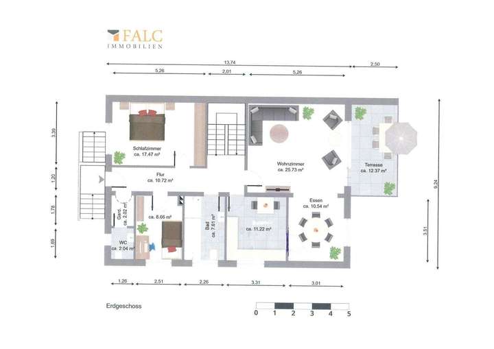 Grundriss Erdgeschoss
