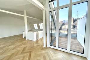 Neubau trifft Stilaltbau: Erstbezug exklusive 5-Zimmer Penthousemaisonette m. Aufzug – Schinkelstr. 80, 40211 Pempelfort, Düsseldorf – Vorschaubild 2