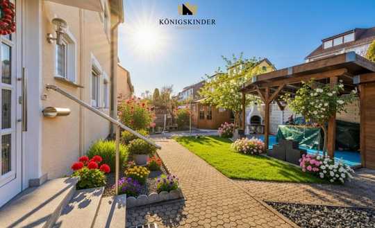 Große DHH mit Ausbaupotenzial in Großbettlingen mit Garage, Stpl. & Traumgarten