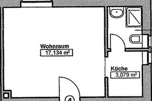 MS Gremmendorf: helles teilmöbliertes Appartement für berufstätige Wochenendfahrer/in – Die vollständige Adresse der Immobilie erhältst du vom Anbieter., 48167 Gremmendorf-Ost, Münster – Vorschaubild 9