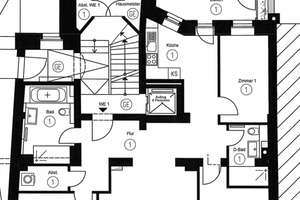 Zweitbezug mit EBK, Stellplatz und Balkon: freundliche 4-Zimmer-Hochparterre-Wohnung in Leipzig – Wurznerstraße 15a, 4315 Neustadt-Neuschönefeld, Leipzig – Vorschaubild 2
