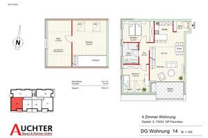 Wertbeständige Immobilie: 4 Zimmer Maisonette-Wohnung mit Balkon (Wo14) – Opelstraße 5, 73035 Göppingen – Vorschaubild 5