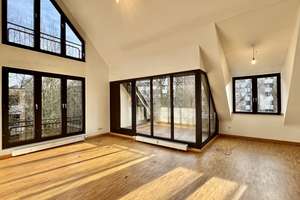 Großzügige Dachgeschoss-Maisonette-Galerie-Wohnung mit 4 Zimmer / 2 Balkone / renovierungsbedürftig – Robert-Stolz-Str. 13, 40470 Mörsenbroich, Düsseldorf – Vorschaubild 6