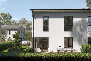 1.550 € Monatsrate! Neubau-Stadthaus mit Grundstück, Fußbodenheizung, Luft-Wärmepumpe in Bernau – Die vollständige Adresse der Immobilie erhältst du vom Anbieter., 16321 Bernau bei Berlin – Vorschaubild 1