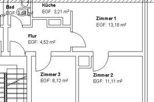 Gemütliche Dachgeschosswohnung in ruhiger Lage! – Payerstraße 9, 34123 Forstfeld, Kassel – Vorschaubild 2