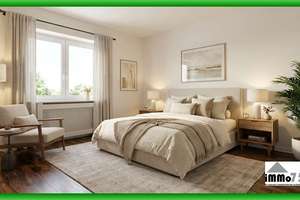 einziehen, vermieten oder Urlaubsresidenz: modernisierte 2-Zimmer-Wohnung mit Blick ins Grüne – Die vollständige Adresse der Immobilie erhältst du vom Anbieter., 75328 Schömberg – Vorschaubild 3