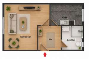 Klein im Preis, groß in der Lage, unmittelbar am Michel – Pastorenstraße 7, 20459 Neustadt, Hamburg – Vorschaubild 6