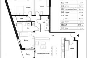 Zuhause mit 5 Zimmern und viel Platz in Düsseldorf – 40468 Stockum, Düsseldorf – Vorschaubild 11