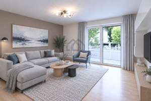 Schöne 3-Zi-Wohnung mit zwei Balkonen und Stellplatz