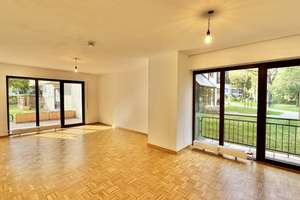 Lichtdurchflutete 2-Zimmer-Erdgeschoss-Wohnung mit Balkon und Tiefgarage in Düsseldorf-Mörsenbroich