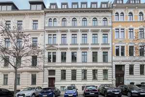 Charmante Altbauwohnung mit Stuck, Balkon & Wintergarten - Ihr neues Zuhause mit Charakter! – Die vollständige Adresse der Immobilie erhältst du vom Anbieter., 4275 Südvorstadt, Leipzig – Vorschaubild 1