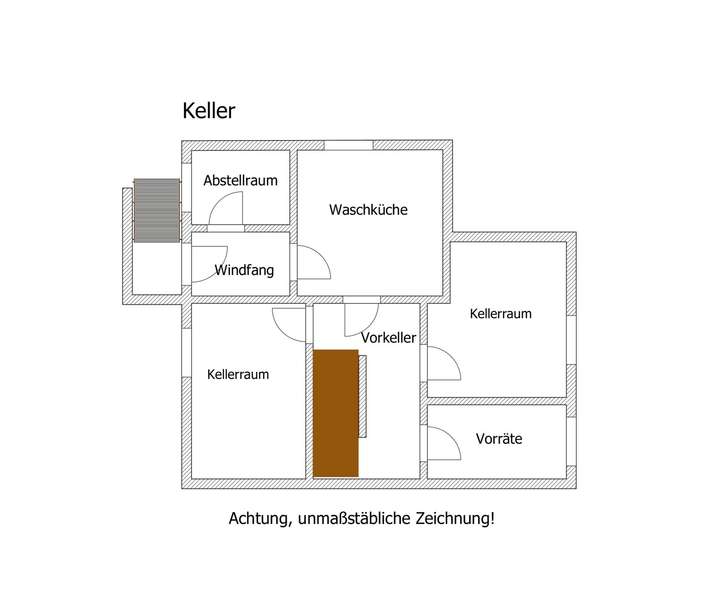 Grundriss Keller