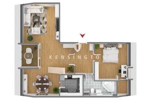 KENSINGTON Exklusiv – Wohnen mit Galerie-Charakter in der Residenz Nymphenburger Ambiente – Die vollständige Adresse der Immobilie erhältst du vom Anbieter., 80992 Moosach-Bahnhof, München – Vorschaubild 16