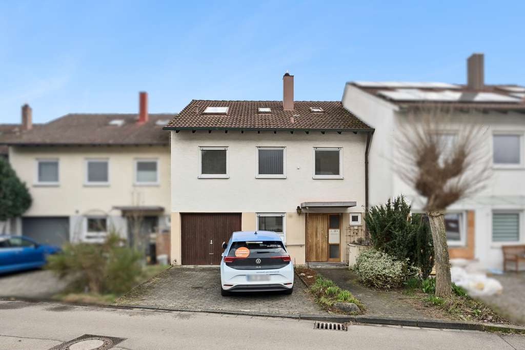 Immobilie in Elchingen - Familienfreundliches Reihenmittelhaus mit Wintergarten in Thalfingen! - Bild 1