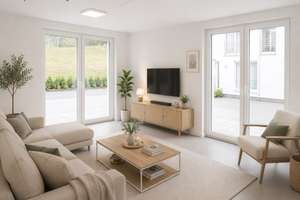 Familienfreundliche 4-Zimmer-Erdgeschosswohnung nahe Hangeweiher mit Fußbodenheizung
