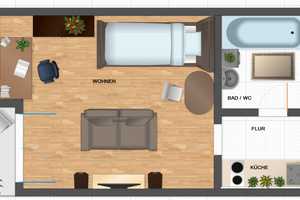 1-Zi.-Wohnung mit Balkon und EBK in Ingolstadt/Nähe Klinikum – Ingolstadt – Vorschaubild 15