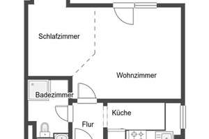 Ort der Gemütlichkeit: 1,5-Zi.-Etagenwohnung in Citylage - Erbbaurecht – Die vollständige Adresse der Immobilie erhältst du vom Anbieter., 90427 Almoshof, Nürnberg – Vorschaubild 6