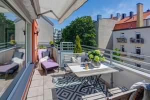 Schwabing: Für Sonnenanbeter - Apartment mit Dachterrasse – Die vollständige Adresse der Immobilie erhältst du vom Anbieter., 80796 Neuschwabing, München – Vorschaubild 9
