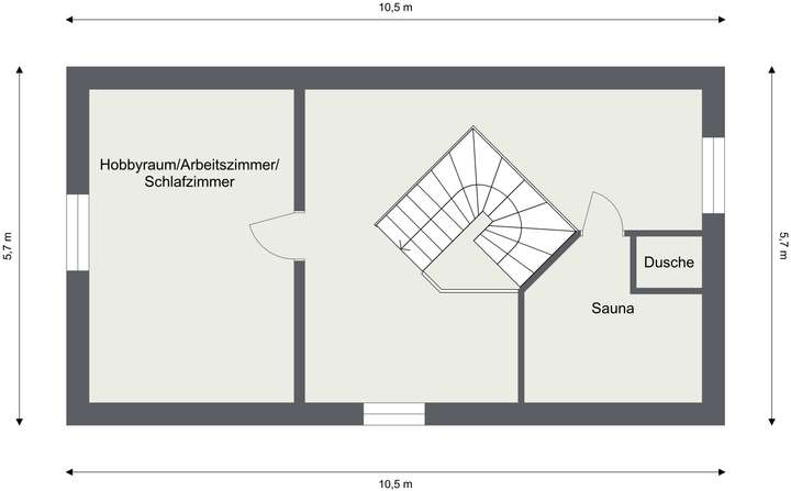 Grundriss Dachgeschoss