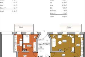++für Kapitalanleger-vermietete 2.Zimmer-Whg. mit Balkon++ – Die vollständige Adresse der Immobilie erhältst du vom Anbieter., 9111 Zentrum, Chemnitz – Vorschaubild 3