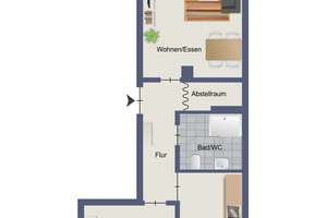 TOP-Sanierte 2-Zimmer-Wohnung mit sonniger EG-Loggia - ideal für Genießer – Die vollständige Adresse der Immobilie erhältst du vom Anbieter., 81539 Balanstraße-West, München – Vorschaubild 7
