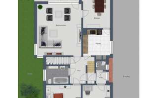 Bungalow mit Potenzial! Top Wohnlage von Oldenburg - Donnerschwee mit Wohn- und Nutzfläche ca. 268m² – Die vollständige Adresse der Immobilie erhältst du vom Anbieter., 26123 Donnerschwee, Oldenburg (Oldenburg) – Vorschaubild 26