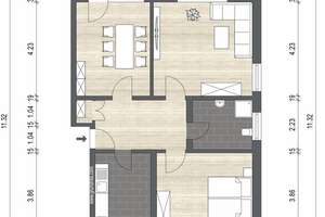 Vermietete 3-Zimmer-Wohnung in gefragter Hochschullage – 79117 Littenweiler, Freiburg im Breisgau – Vorschaubild 11