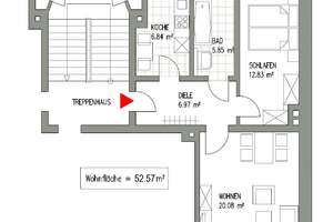 Schleußig - 2-Raumwohnung in begehrter Lage im Leipziger Westen mit EBK, Tageslichtbad MIT Wanne – Die vollständige Adresse der Immobilie erhältst du vom Anbieter., 4229 Schleußig, Leipzig – Vorschaubild 2