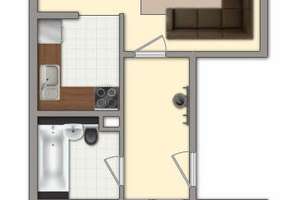 Citylife & Chill: 3-Zimmer-Wohnung mit Balkon zum Durchatmen – Elisabeth-Wolf-Straße 68, 3042 Sandow, Cottbus – Vorschaubild 5