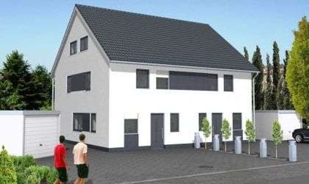 Moderne Doppelhaushälfte in massiver Bauweise in Neustadt an der Weinstraße