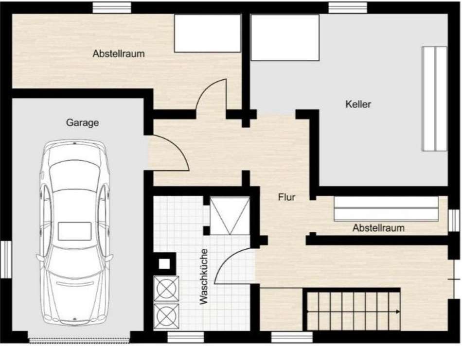 Aichtal Grundriss UG