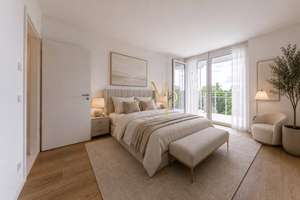 EXKLUSIVER ERSTBEZUG: Luxus-2-Zi-Wohnung mit großem Südbalkon und Weitblick – Truderingerstraße 86e, 81673 Josephsburg, München – Vorschaubild 3